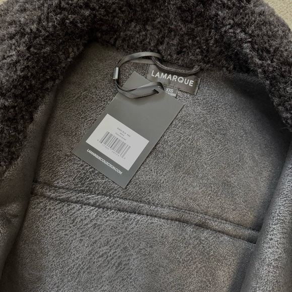 Lamarque Badu Faux Fur Jacket - Picture 3 of 4